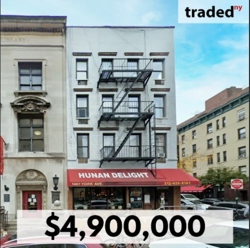 John P McCarthy And Steve Dluzyn Acquire Multi Family Property In Lenox Hill, Manhattan