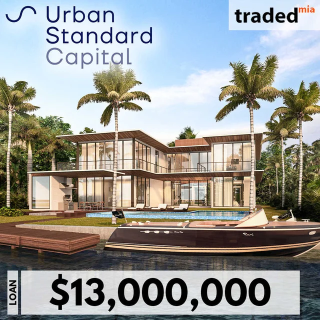 Urban Standard Capital Provides $13M Construction Loan For 7,500 SF Miami Beach SFR