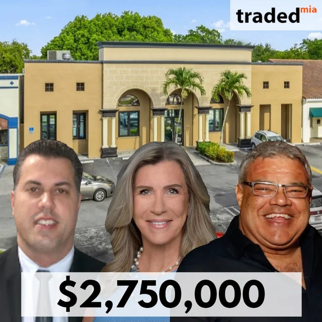 Juan Puig Of Vital Imaging Centers Purchases Retail Property From Dana Munach In Miami For $2.75M