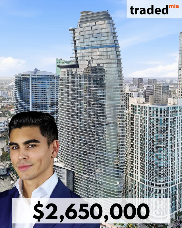 Robert Johnson Purchases Condo At 300 Biscayne Boulevard Way For $2,650,000 With Ralph Garcia As Buyer's Representative
