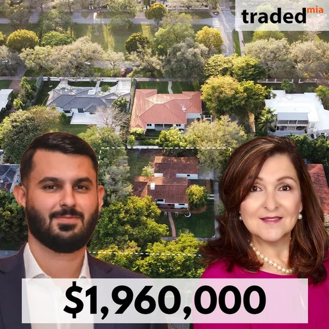 James Hall & Christine Nye Trust Acquires SFR In Coral Gables For $1,960,000