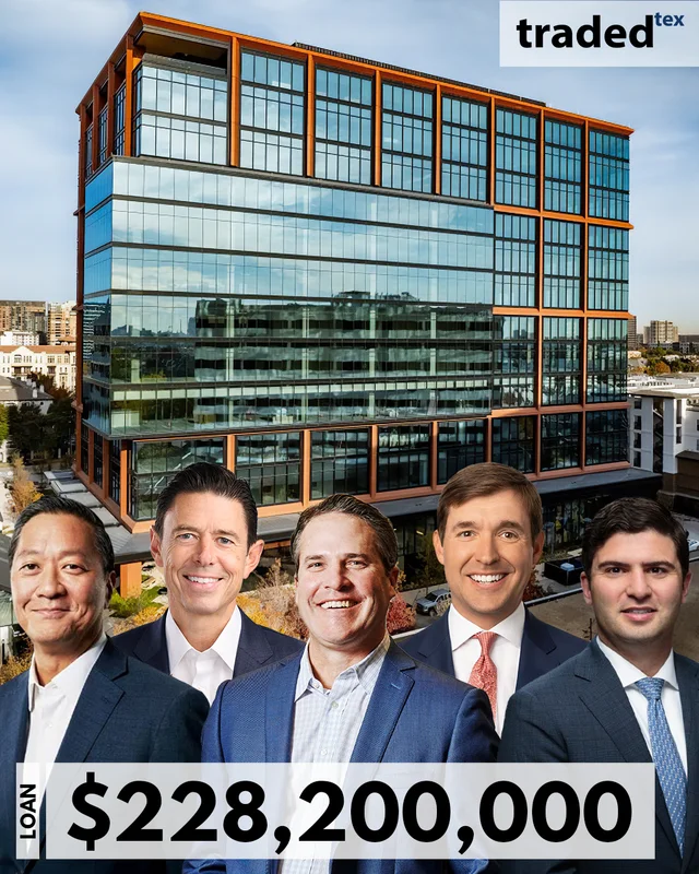 Stream Realty Partners Secures $228.2 Million Loan From KKR For Uptown Dallas Office Campus