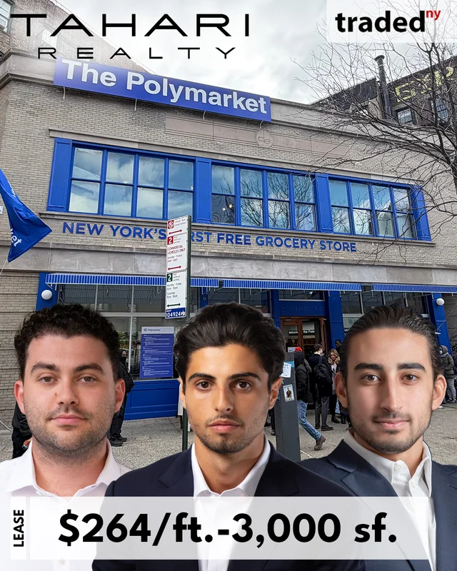 Polymarket Leases Retail Space At 137 7th Avenue South In Manhattan Under NNN Lease