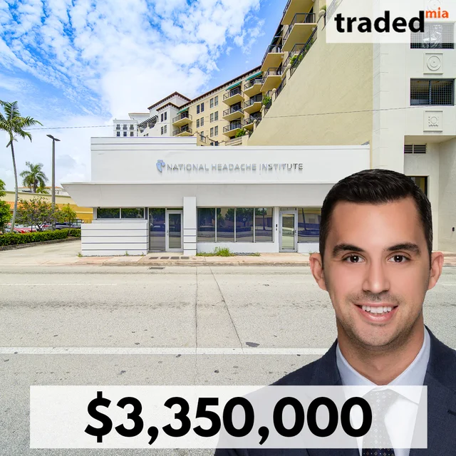 Chen Yuni Purchases Office Property In Coral Gables From Anais Badia For $3.35M