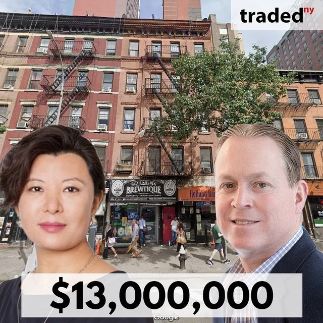 Estate Of Eleben Yau Mei Wong Sells Mixed-use Property In Manhattan For $13M