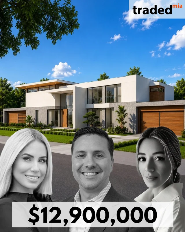 Sidiq And Dima Aldabbagh Acquire Pinecrest Single Family Home For $12.9M With Brokers Maria Jose Donoso And Yordania Pardo