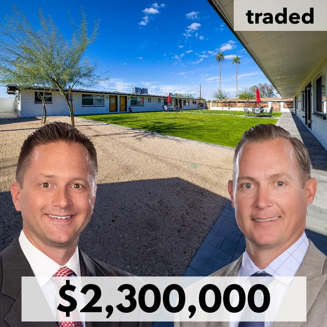 John Klocek & Patrick Burch Facilitate Sale Of Multifamily Property In Glendale, AZ For $2.3M