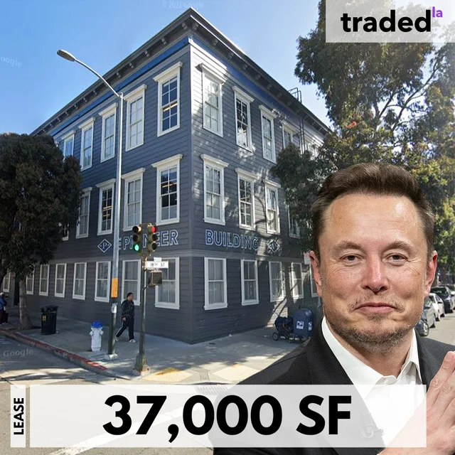 Elon Musk's XAI Corp Leases Office Space At 3180 18th Street In San Francisco