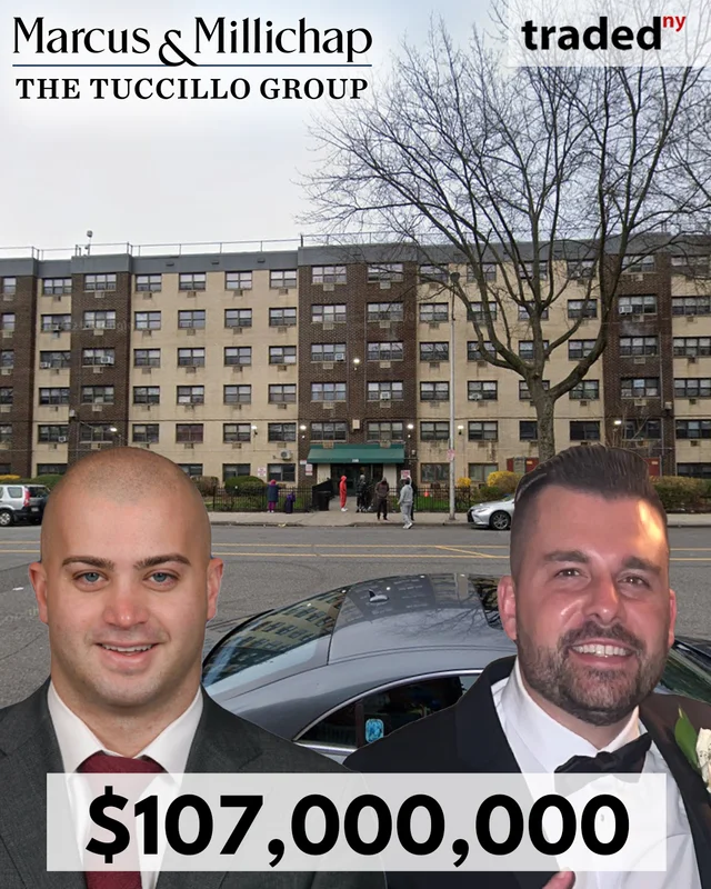 Michael Tuccillo & Nicholas Tuccillo Of Marcus & Millichap Procure Buyer For Jackson Terrace Apartments Sale In Hempstead For $107M
