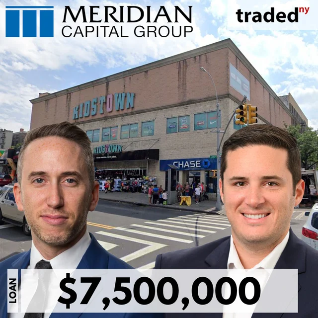 Meridian Capital Group Secures $7.5 Million Refinance Loan For Bronx Retail Property