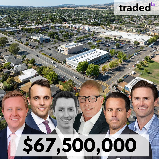Marc Brutten Rob Taylor And Dan Sutherland Of Brixton Capital Acquire Retail Asset In Petaluma For $67.5M