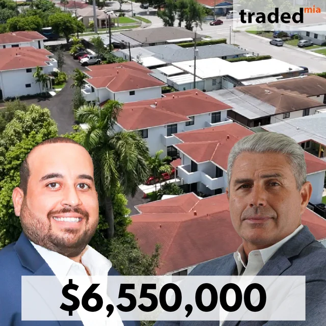 Guillermo Martinez Acquires Renovated Townhome Community In Miami From Francisco Lagos For $6.55M