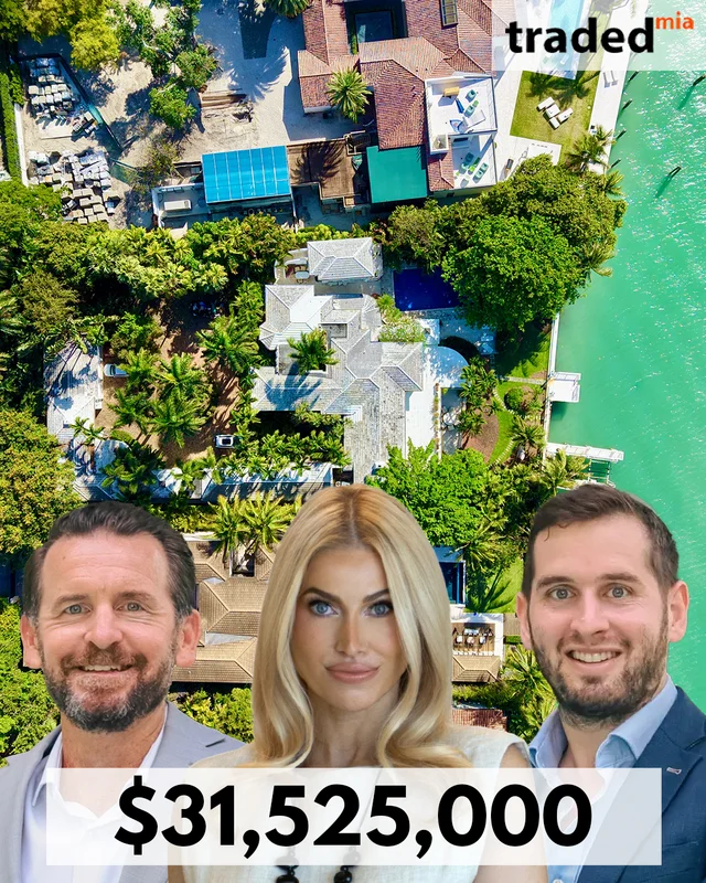 Daisy Chaplin Sells Single Family Home On North Bay Road For $31.53M With Dina Goldentayer As Seller's Rep