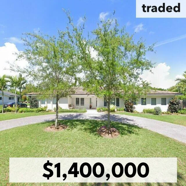 James Stutely And Sonila Gjata Acquire Single Family Residence In Pinecrest For $1.4M