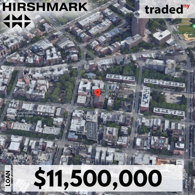 Hirshmark Capital Provides $11.5M Acquisition Loan For Williamsburg Development Site