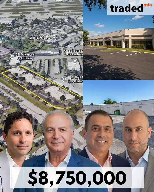 Yoram Izhak And Carlos Segrera Acquire Office Asset In Fort Lauderdale For $8.75 Million