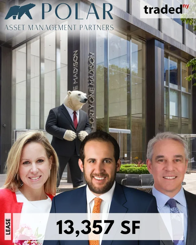 Polar Asset Management Partners Leases Full 33rd Floor At 41 Madison Avenue For 11 Years