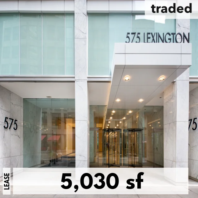 Emerald Creek Capital Leases 5030 Square Feet At 575 Lexington Ave New York With Landlord George Comfort & Sons