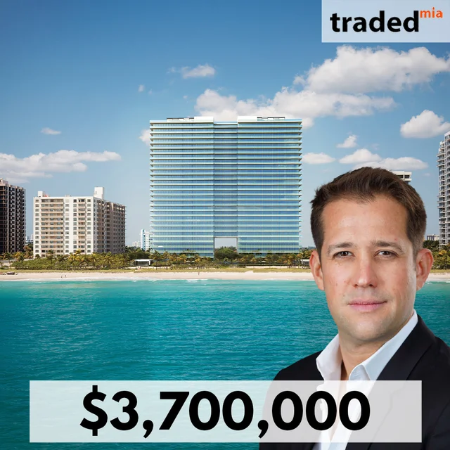 Matias Alem Of BRG International Represents Sale Of Bal Harbour Condo For $3.7M