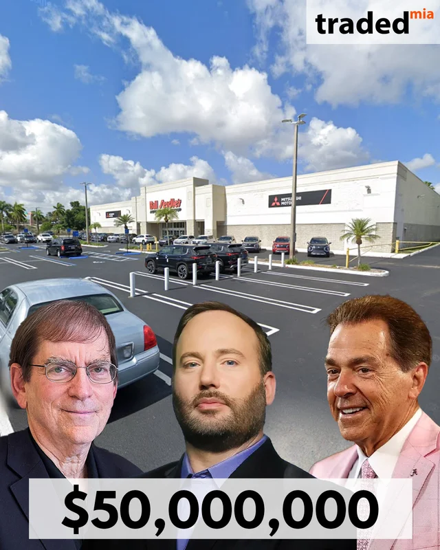 Joe Agresti, Steve Cannon & Nick Saban Acquire Two Dealerships In Doral For $50M