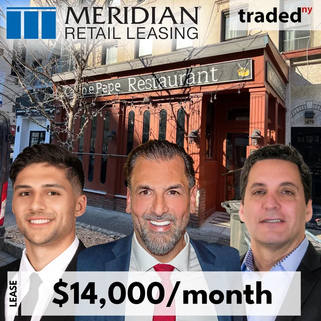 Cacio E Pepe Subleases Retail Space At 1479 York Avenue To Altamirano's For $14,000/month