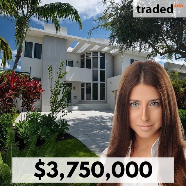 Miami Beach Single Family Home Sold For $3.75M With Buyer's Rep Mushka Jacobson & Seller Ralph Wheaton