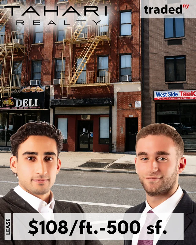 Adam Amsalem Leases Mixed-Use Space To Universal Threading And Waxing In West Harlem For $108/ft