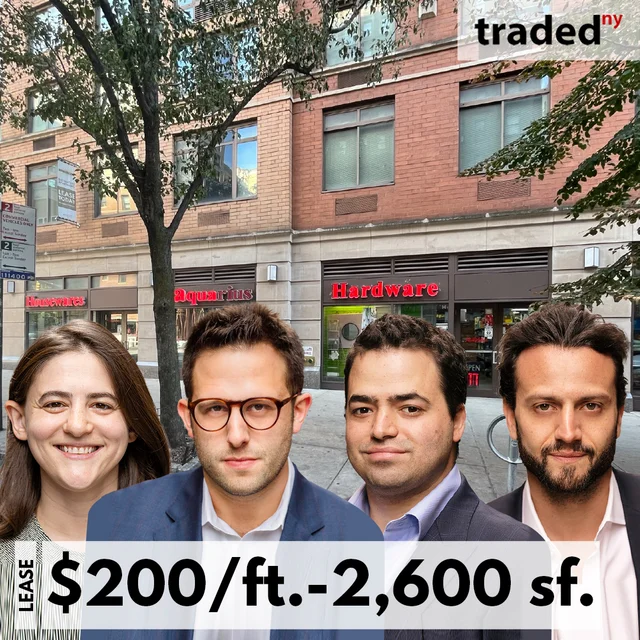 Bozzuto Group Leases Retail Space At 601 Amsterdam Avenue In Upper West Side