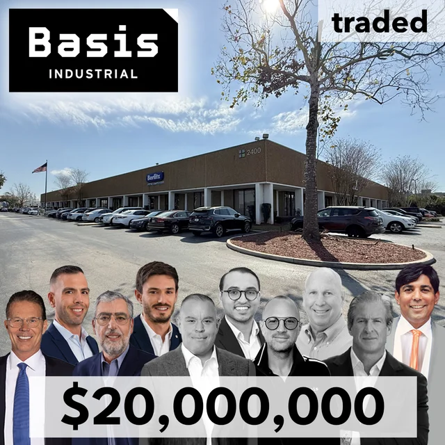 Basis Industrial Acquires Industrial Assets From B Group Capital Management In Orlando For $20M