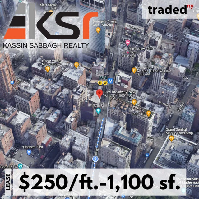 Aesop Signs Lease At 1165 Broadway In NoMad With Landlord's Rep Ike Bibi, Carolina Aziz & David Green - KSR