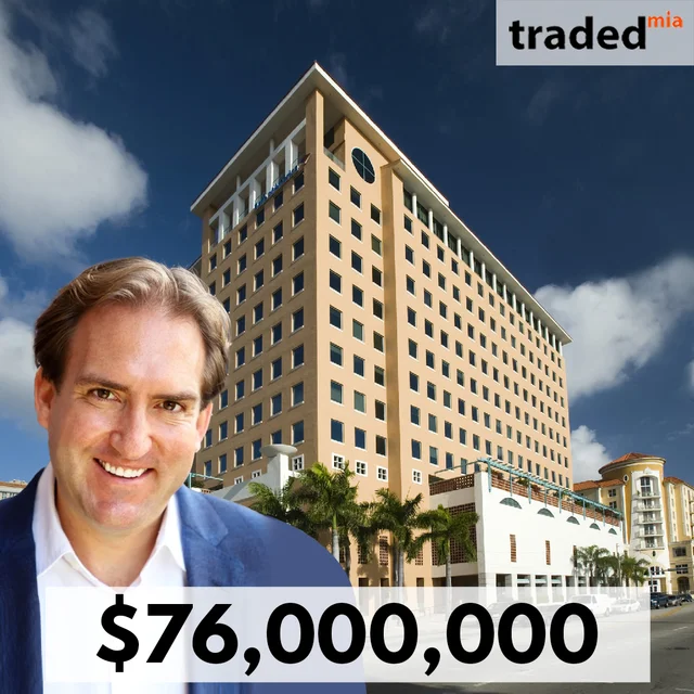 Brandon Huffman Of Tourmaline Capital Partners Acquires Office In Coral Gables For $76M
