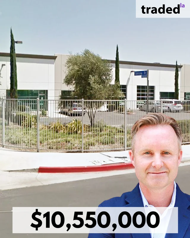 BJ Turner Of Dunleer Acquires Class A Industrial Building In Van Nuys For $10.55M