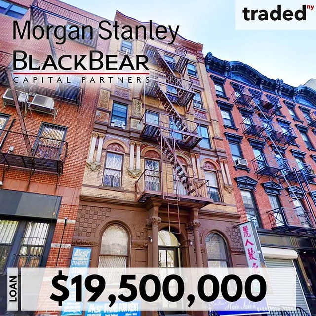 Morgan Stanley Provides $19.5M Loan For Lower East Side Multifamily Property