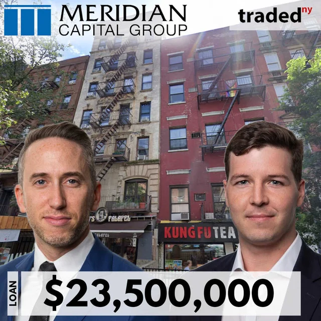 Meridian Capital Group Arranges $23.5M Refinance Loan For Mixed-Use Property On St Marks Place, New York