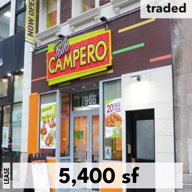 Pollo Campero Leases Retail Space At 966 Ave Of The Americas, NYC