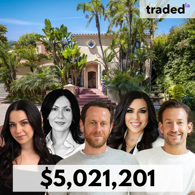 Nina Gabbay And Verna Helbling Of Christie's International Real Estate Represent Buyer In Los Angeles Sale For $5.02M
