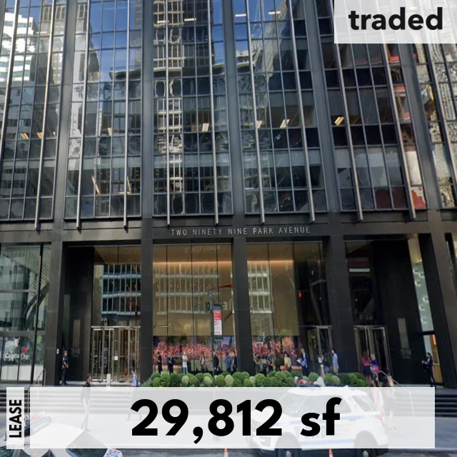 Fisher Brothers Leases 29812 Square Feet At 299 Park Ave New York With Tenant's Reps CBRE