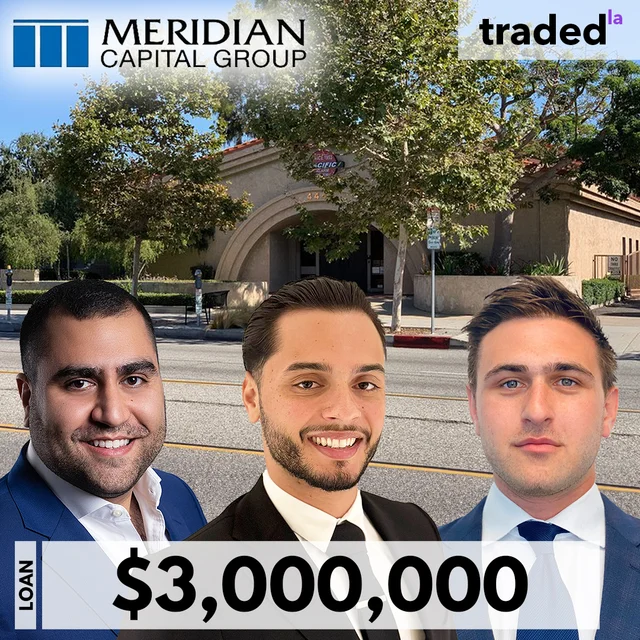 Morgan Ben-Moshe David Oheb Max Jacobson Of Meridian Capital Group Secures $3M Refinance For Creative Office In Culver City