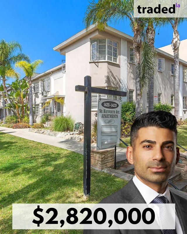 Donald Blaine Acquires Multifamily Asset In West Hollywood From Cathy Celardo For $2.82M