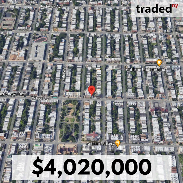 Greenbrook Partners & Carlyle Group Acquire Multifamily Property On Wilson Avenue In New York City For $4.02M