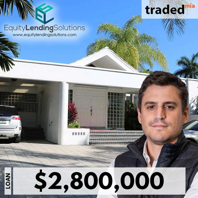 Equity Lending Solutions Provides $2.8M Bridge Loan For SFR In North Miami