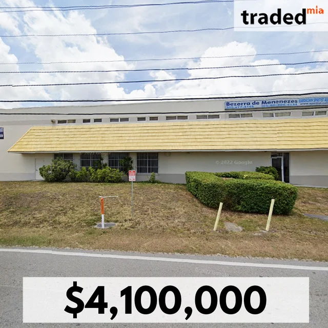 Rene & Jessica Hernandez Acquire Miami Warehouse For $4.1M