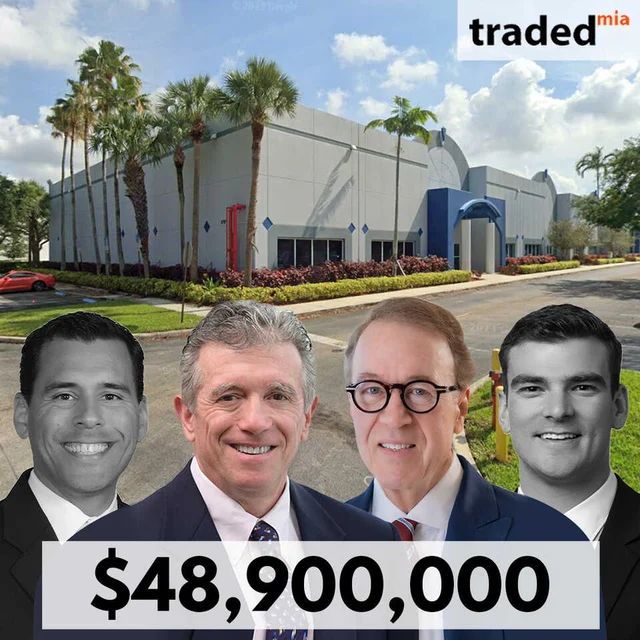 Stockbridge Capital Group Acquires Coconut Creek Warehouses For $48.9 Million