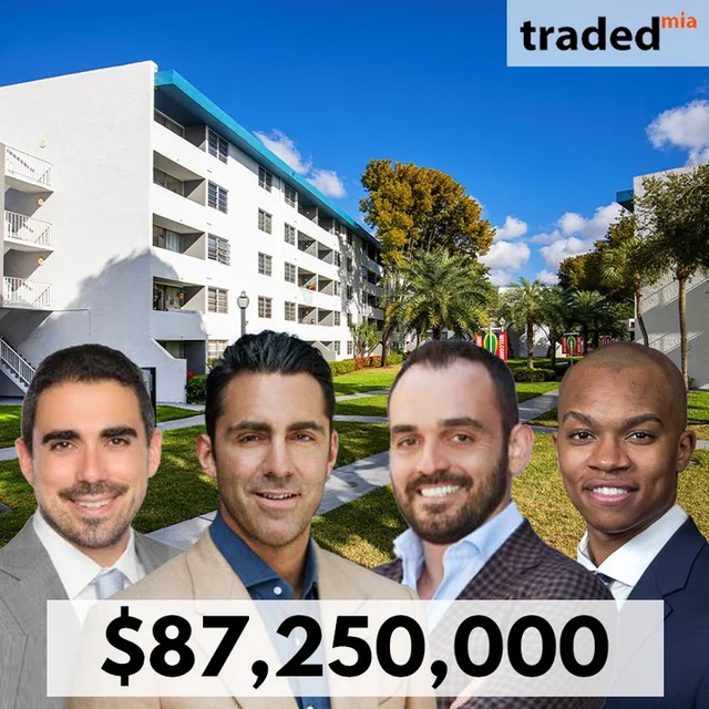 Trion Properties Acquires Multifamily Property In Miami For $87.3M