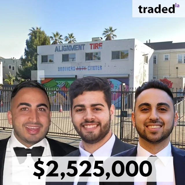 Joshua Golcheh, Rafi Jacobi, And Kyle Pari Acquire Development Site In Los Angeles For $2,525,000