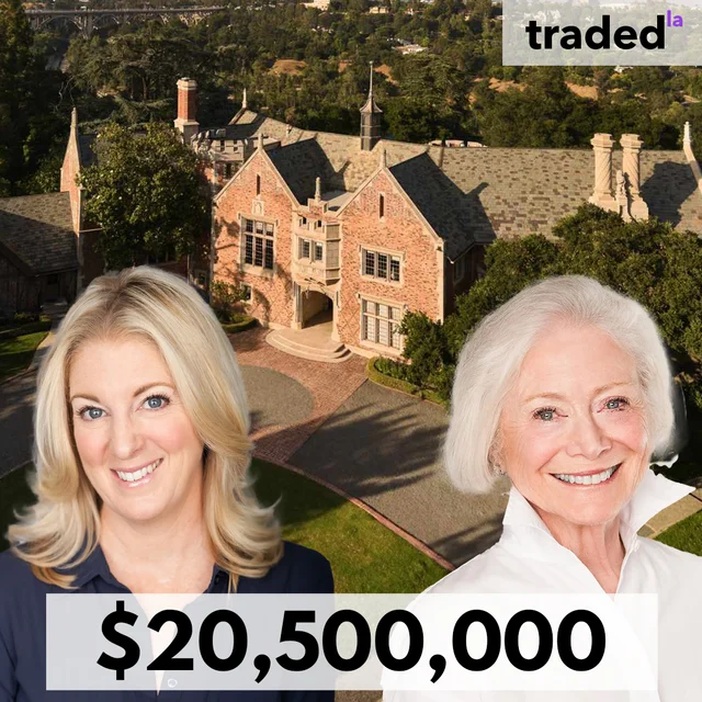 Pasadena Megamansion Sold Off-Market For $20.5M By Brokers Suzanne Hazel & Maureen Hollingsworth