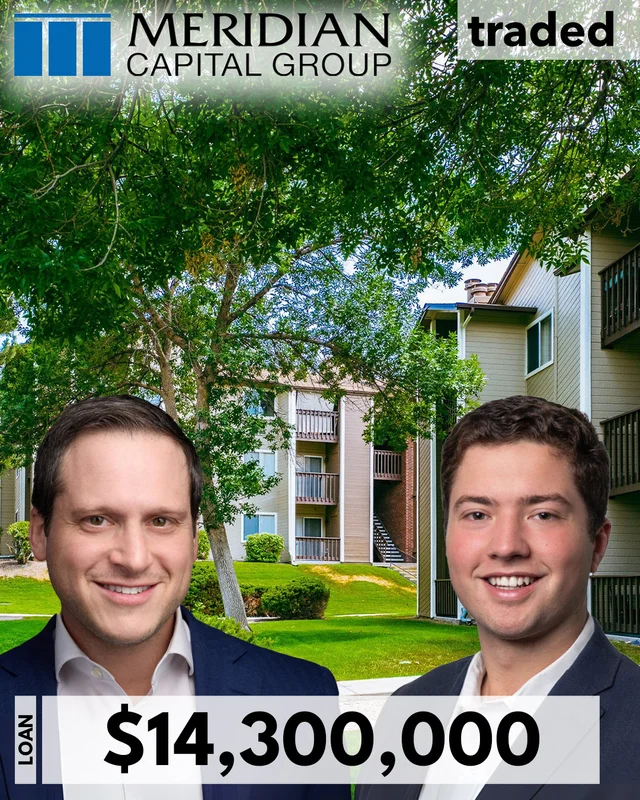 David Bollag & James Darling Of Meridian Capital Group Secures $14.3M Refinance For Multifamily In Denver