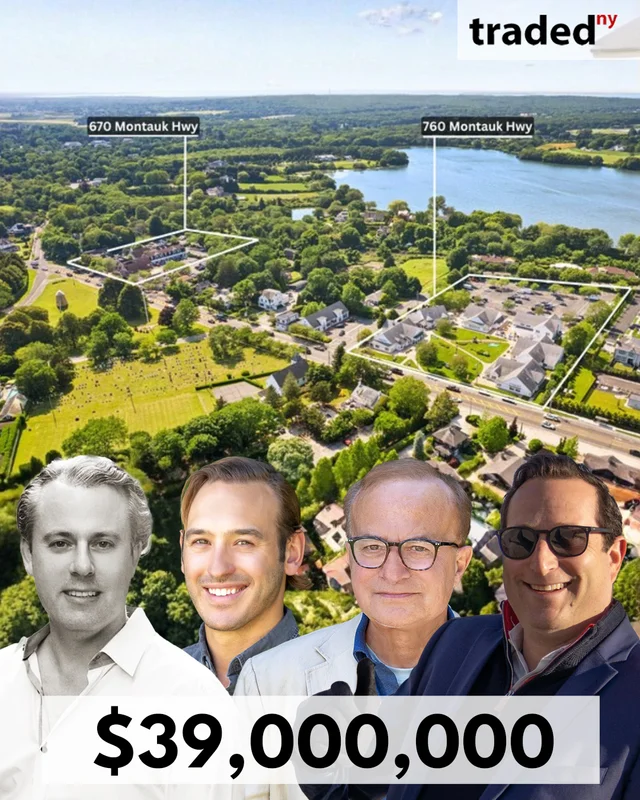 Robert Zecher & Ben Rinzler Complete Sale Of Retail Properties For $39M In Water Mill