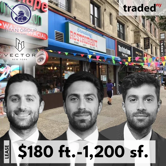 Buttercup Bakery Leases Retail Space At 2664 Broadway In Upper West Side From Niew Amsterdam Management