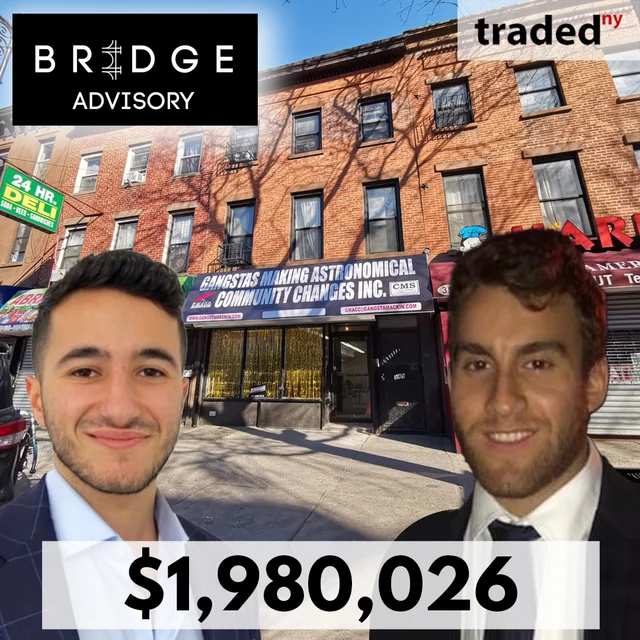 Paul Blank Acquires Mixed-Use Property At 349 Myrtle Avenue Brooklyn For $1.98M